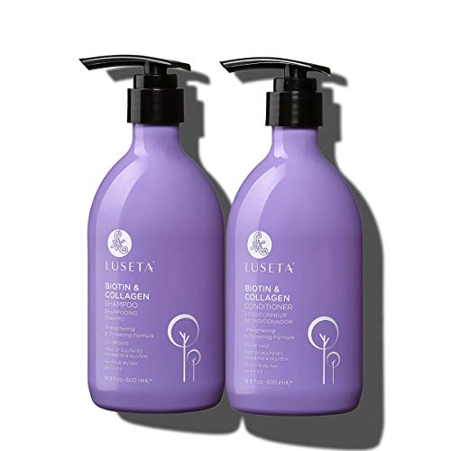 Luseta Biotin & Collagen Shampoo & Conditioner Set 2 x 16.9oz