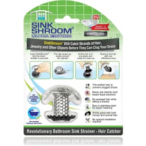 SinkShroom Bathroom Sink Drain Protector