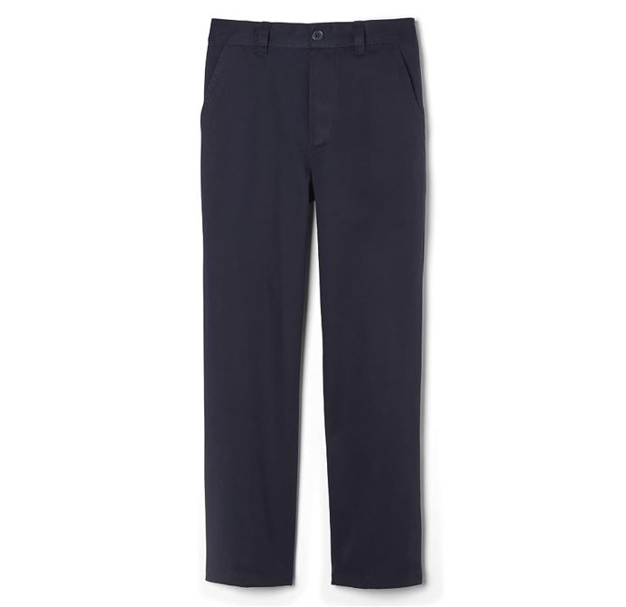 French Toast Boys' Big Pull-On Relaxed Fit School Uniform Pant 