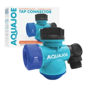 Refurb Aqua Joe Outdoor Faucet / Garden Hose Tap Connector