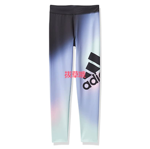 Adidas 阿迪达斯 Aeroready **款渐变色紧身运动裤