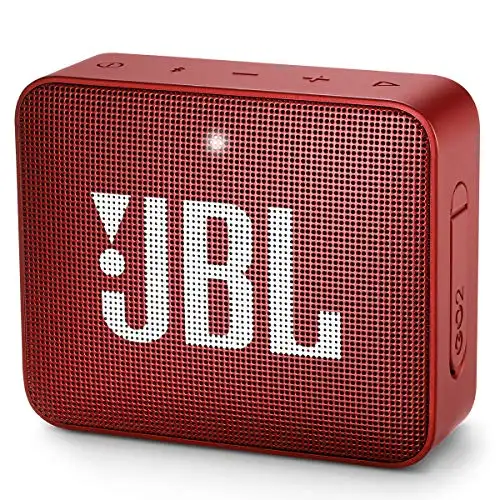 JBL GO2 - Waterproof Ultra Portable Bluetooth Speaker - Red, List Price is