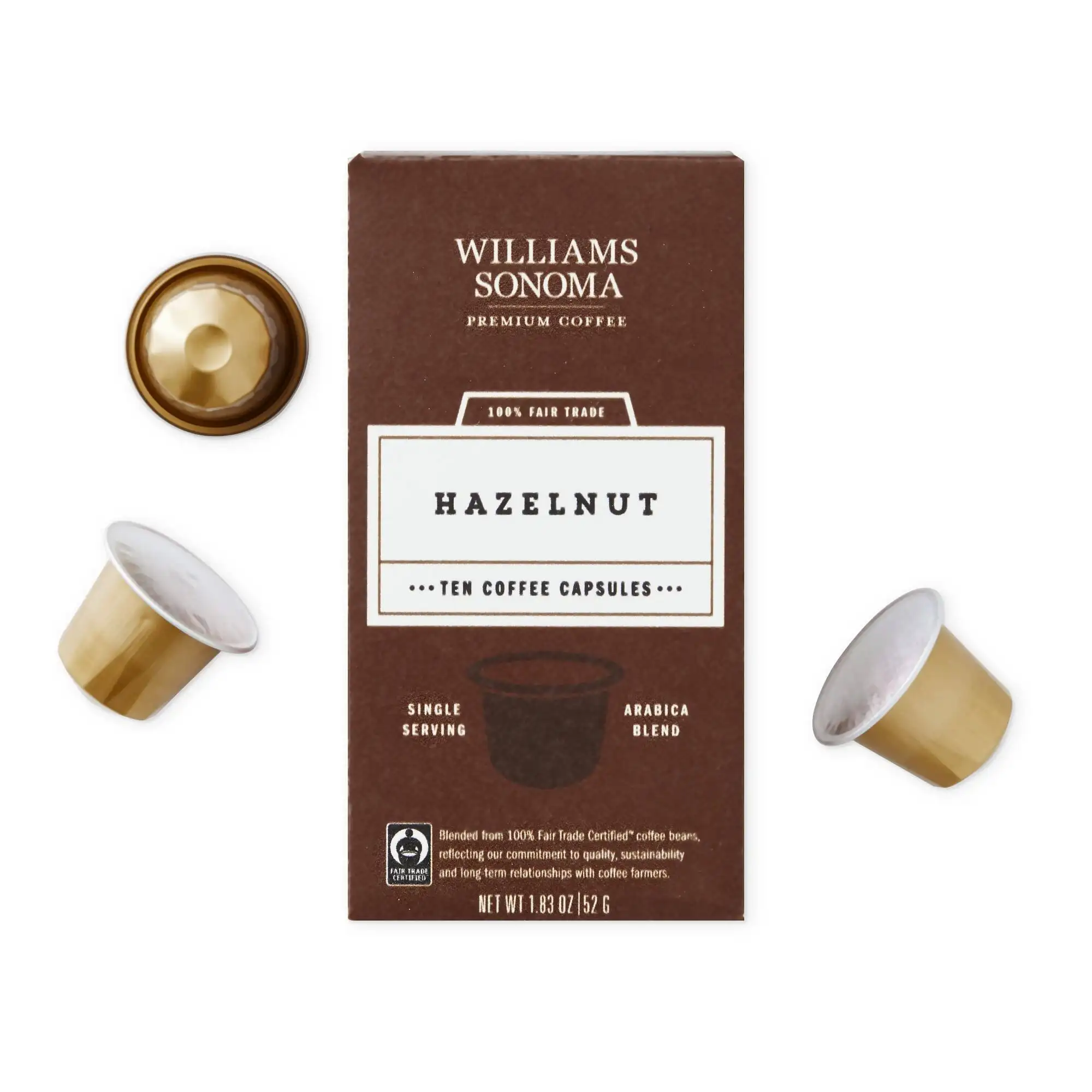 Select Stores: 10-Count Williams Sonoma Coffee Capsules (Hazelnut)