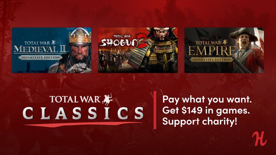 Humble Bundle: Total War Classics 8-Games Bundle (PC Digital Downloads)
