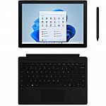 Microsoft Surface Pro 7 Bundle (12.3" Core i5 8GB 256GB SSD) with Surface Type Cover & Surface Pen