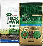 Scotts Turf Builder THICK'R Lawn and EZ Seed Patch & Repair Sun and Shade Mix Grass Seed Bundle