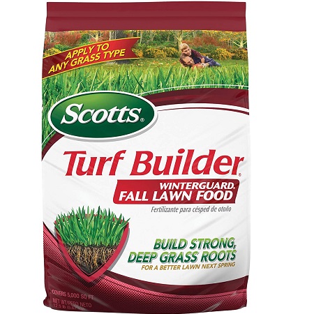 Scotts Turf Builder 草坪 秋季 滋养肥料，12.5 lb，可用于5000平方英尺草地