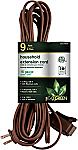 9-Ft 16/2 GoGreen Power Household Extension Cord (3 Outlets)