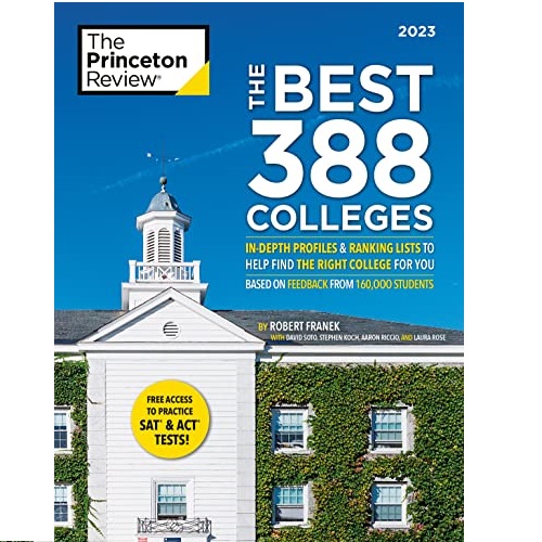 申请大学必读！ 《The Best 388 Colleges 美国最好的388所大学》，2023年版