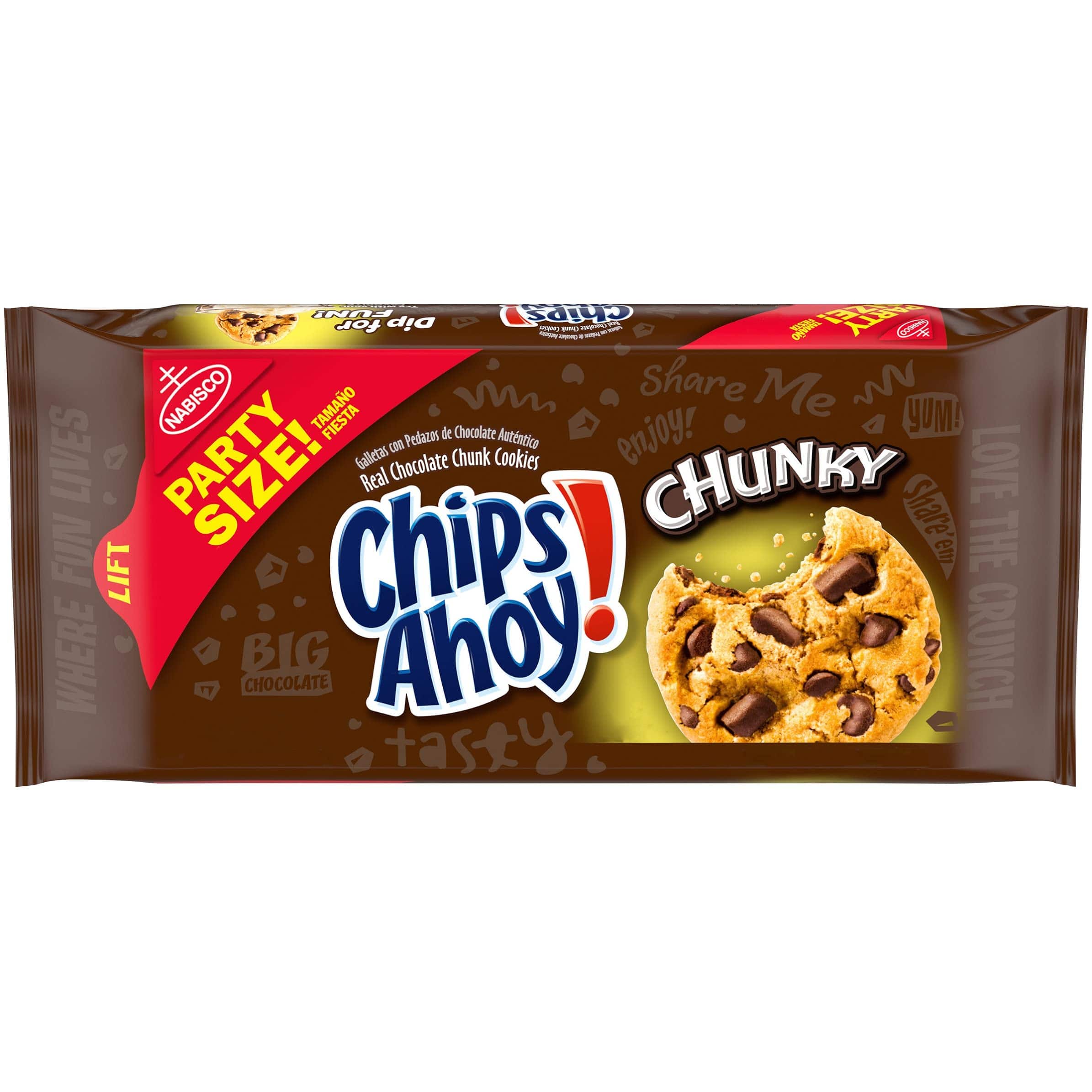 24.75 oz Chips Ahoy! Chunky Chunk Cookies (Chocolate Chip)