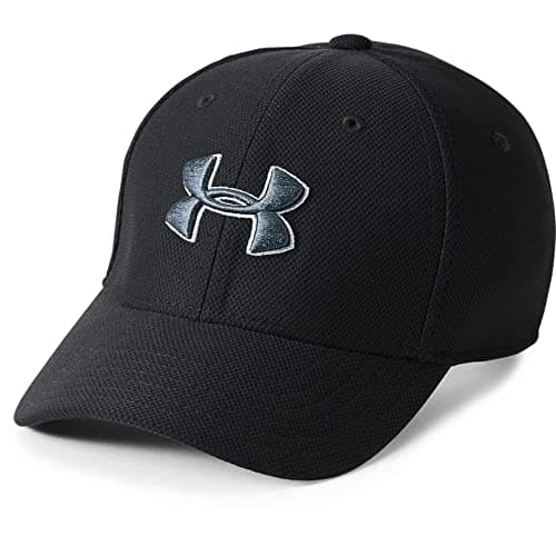 Under Armour Boys' Blitzing 3.0 Cap (Black/Stealth Gray or Red/Black)