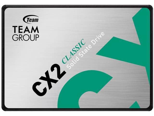 512GB Team Group CX2 2.5" SATA III 3D NAND Internal Solid State Drive