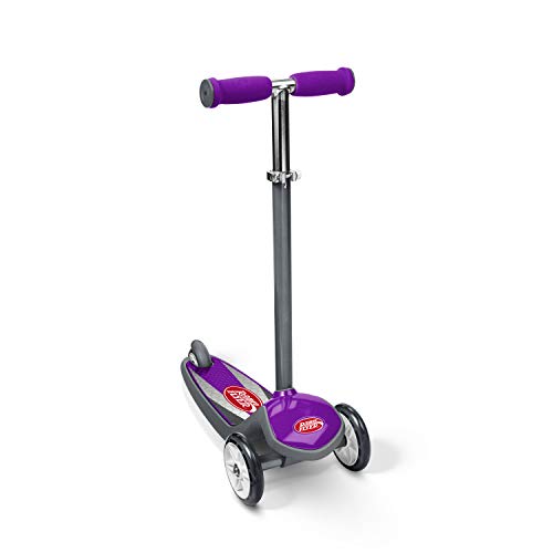 Radio Flyer Color FX EZ Glider 3 Wheel Kid's Scooter, Purple Kick Scooter, for Ages 3+ Years, List Price is