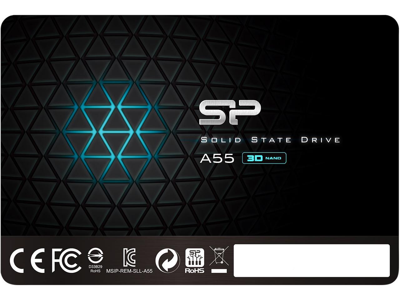 Silicon Power Ace A55 2.5" 512GB SATA III 3D NAND Internal SSD $29.49 + Free Shipping