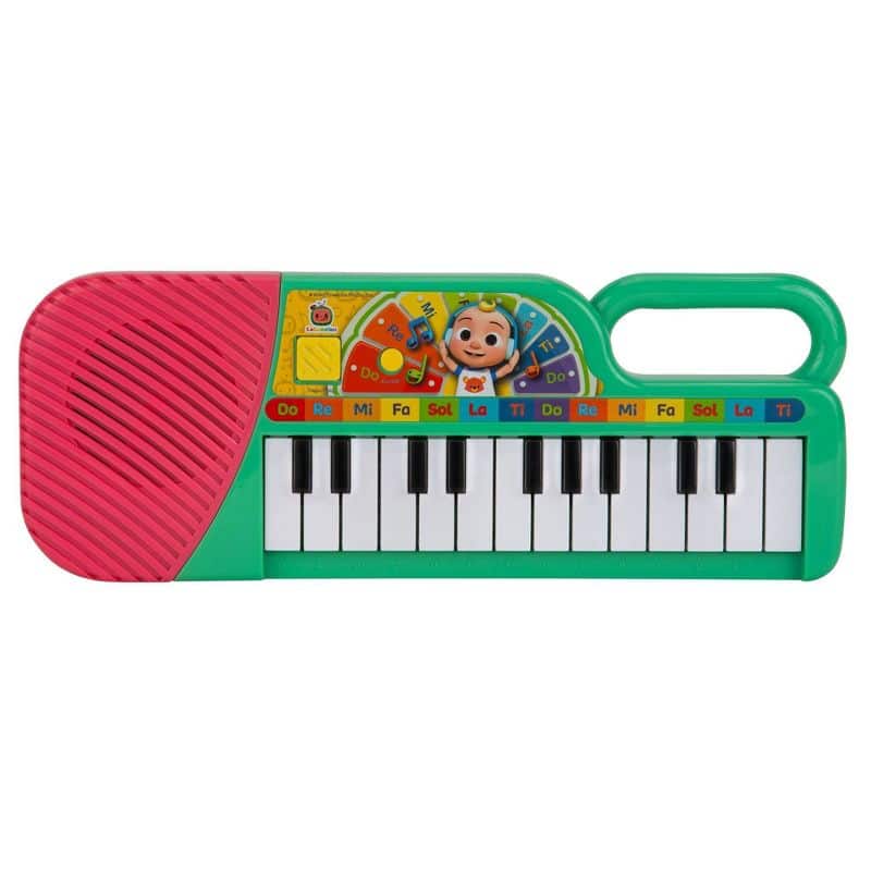 CoComelon First Act Musical Keyboard w/ Carry N' Go Handle