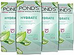 4-Pack 25-Ct Pond's Vitamin Micellar Wipes for Dry Skin