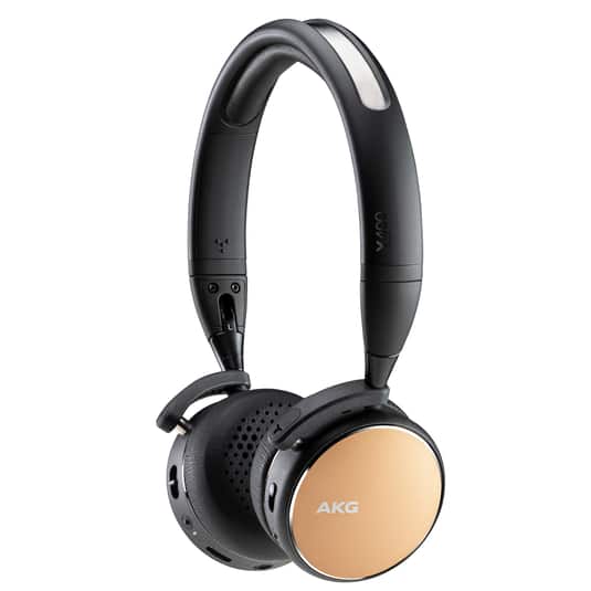 AKG Y400 Wireless On-Ear Headphones (Rose Gold)
