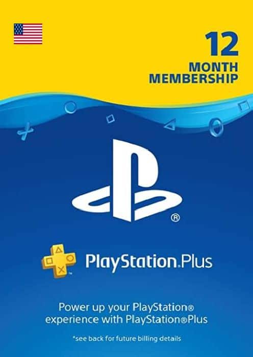 12-Month PlayStation Plus Membership (Digital Code)