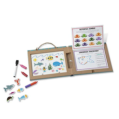 Melissa & Doug: Play, Draw, Create Reusable Drawing & Magnet Kit