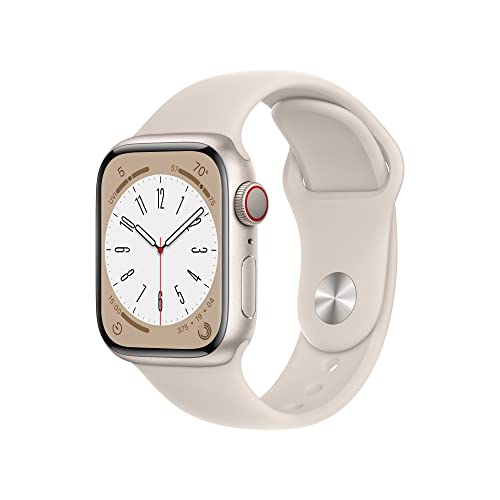 刚上市就降价了！Apple Watch Series 8 41mm 智能手表，GPS+蜂窝网络款