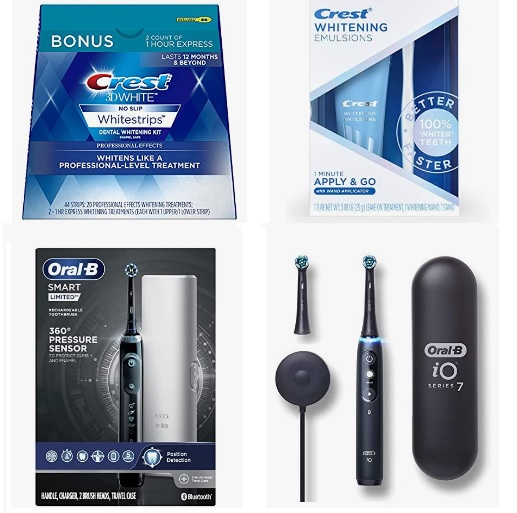 仅限Prime会员！Amazon精选 Oral-B电动牙刷和Crest护牙商品促销！ 