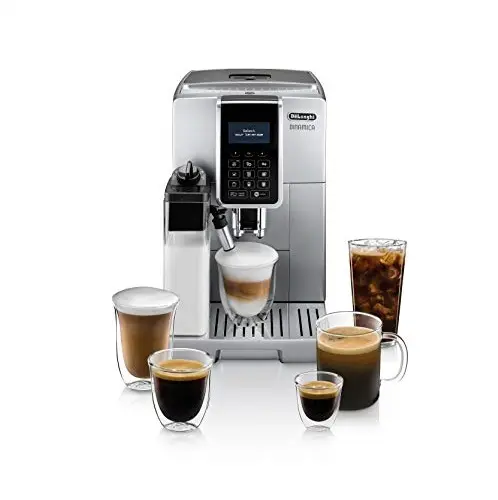 De'Longhi ECAM35075SI Dinamica with LatteCrema Fully Automatic Espresso Machine, Silver, Now