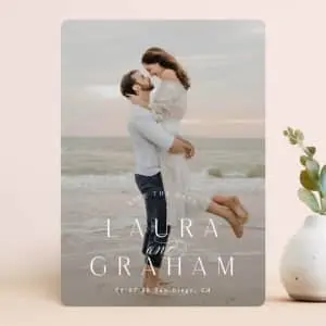Save the Date at Minted: Personalized Wedding Invitation Cards, more