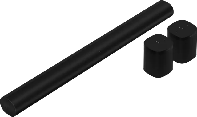 Sonos Home Theater Sets: Arc  Premium Smart Soundbar + 2-Count One SL Speakers