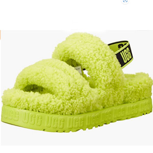 UGG Oh Fluffita女款运动毛毛拖鞋
