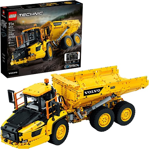 2020年的旗舰款！首次降价！LEGO 乐高 Technic科技系列 42114 6X6 沃尔沃铰接式运输车