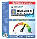 At-Home Saliva or Lab Serum Testosterone Health Check