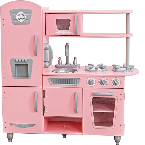 速抢！史低价！KidKraft 复古儿童玩具厨房