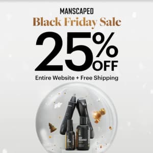 Manscaped Black Friday Sale