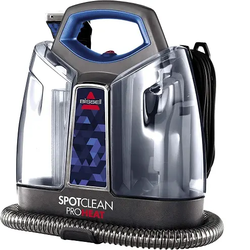 Bissell SpotClean ProHeat Portable Spot and Stain Carpet Cleaner, 2694, Blue