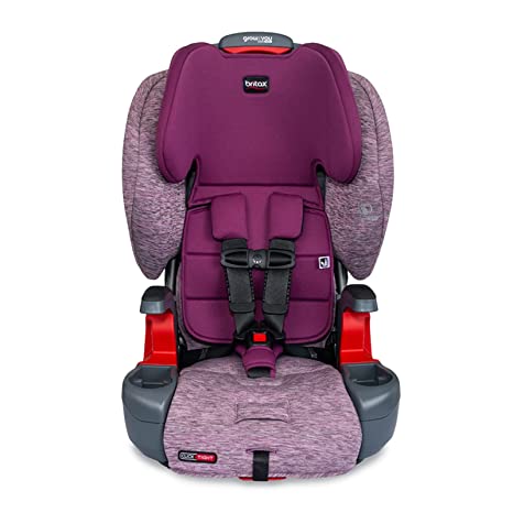 Britax Grow with You ClickTight Harness-2-Booster Car Seat, Mulberry
