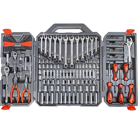 Crescent 180 Pc. Professional Tool Set in Tool Storage Case - CTK180