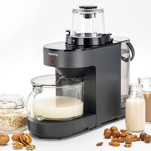 JOYOUNG Blender Fully Automatic, Soy Milk Maker, Glass Blender Cold and Hot with 8 Presets, Self-cleaning Blenders for Kitchen, Soup Maker, Almond Milk, Oat Milk, Shakes and Smoothies