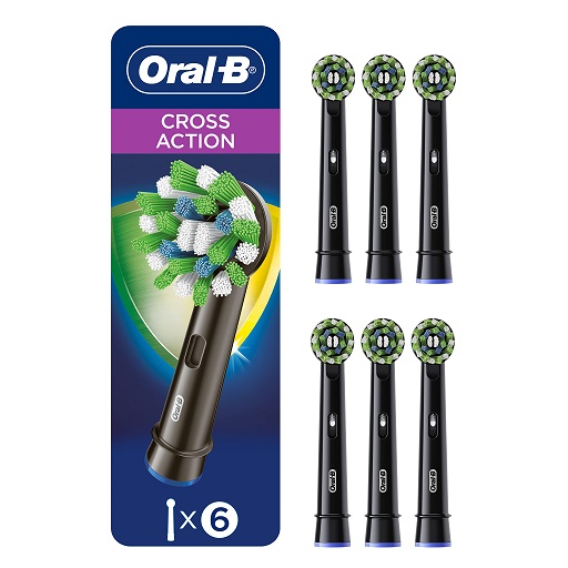 手慢无！Oral-B 电动牙刷 CrossAction 牙刷替换头，6个