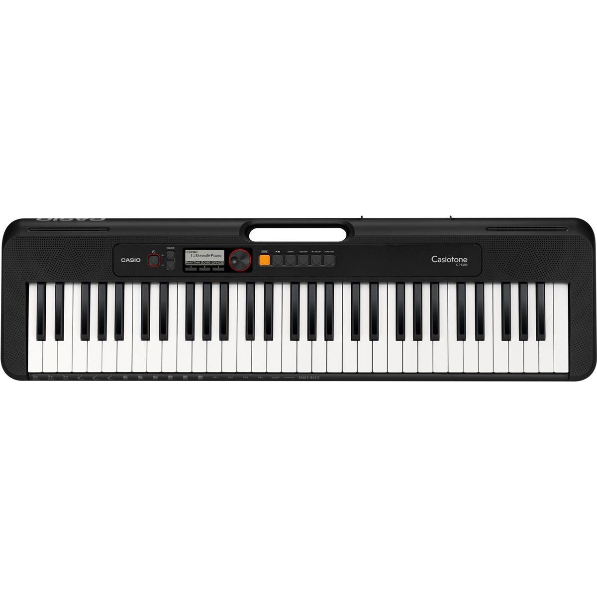 Casio CT-S200 61-Key Digital Piano Style Portable Keyboard (Select Colors)