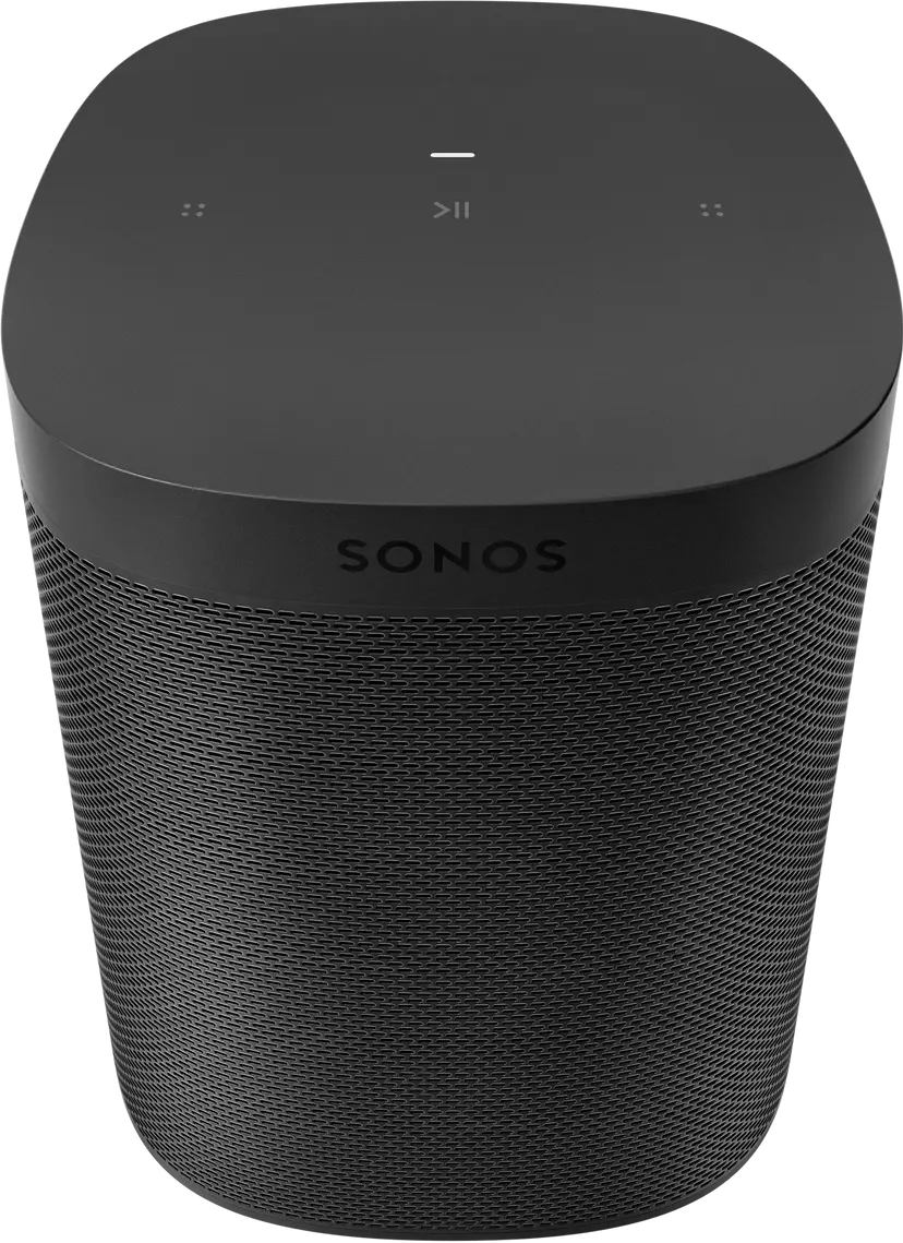 Sonos One SL: The Essential Home Speaker (Refurbished, Shadow Black)
