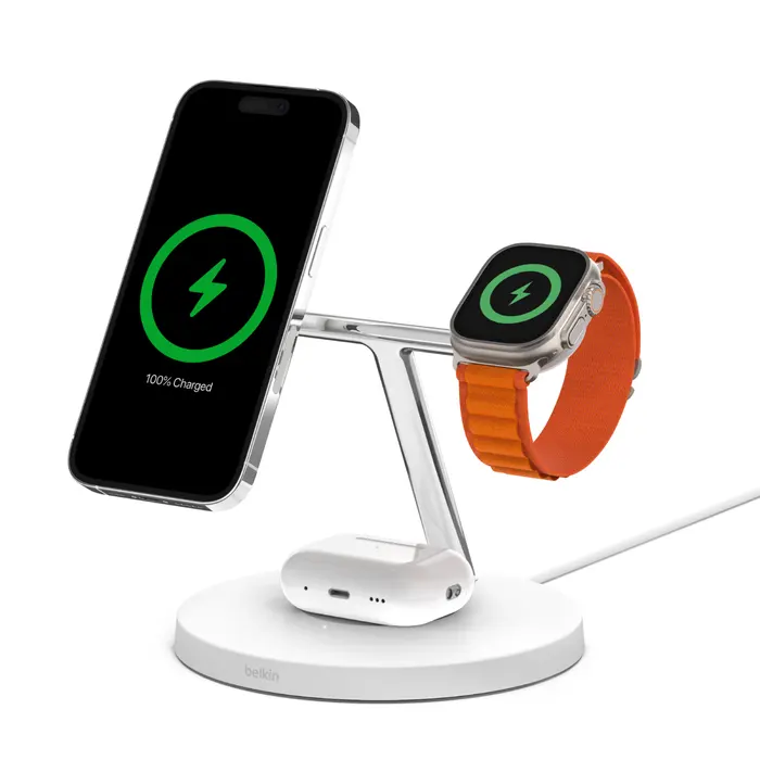 Belkin BoostCharge Pro 3-in-1 Wireless Charger with MagSafe 15W $103.99 with code GIFT22 (free shipping)