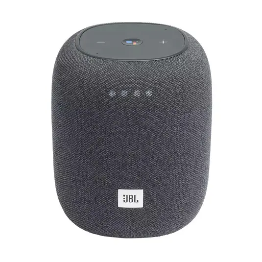 JBL Link Music Bluetooth Speaker w/ Built-In Google Voice Assistant (Black or Grey)