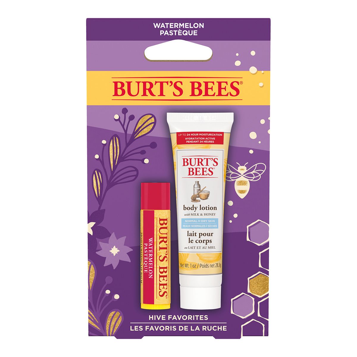 Burt's Bees: Hive Favorites Holiday Gift Set $2.50, 4-Piece Lip Balm Holiday Gift Set (Assorted Mix or Original) $6 + Free Shipping on $49+