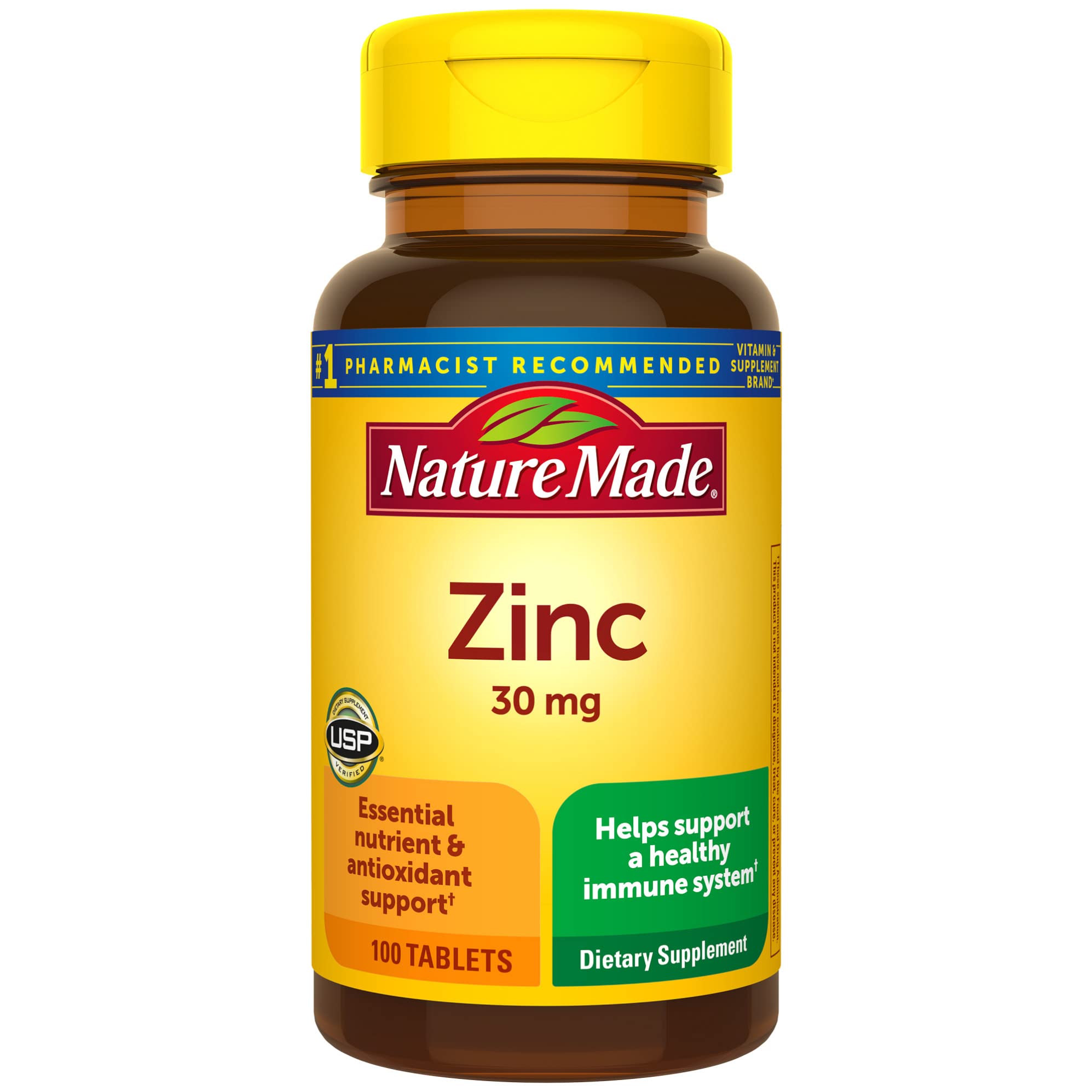 100-Count 30mg Nature Made Zinc Tablets