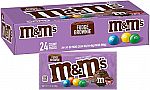 24-Count 1.41oz M&M'S Fudge Brownie Singles Size Chocolate Candy