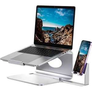 Huanuo Aluminum Laptop Stand w/ Phone Holder