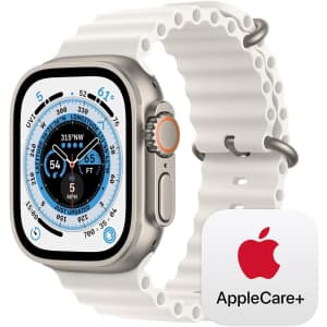 Apple Watch Ultra GPS + Cellular 49mm Smartwatch w/ 2-Year AppleCare+