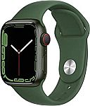 Apple Watch Series 7 GPS + Cellular (41mm Green) $249