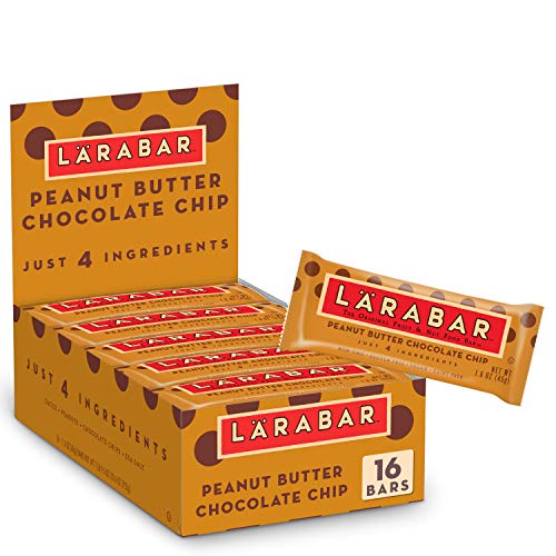 16-Count 1.6-Oz Larabar Gluten Free Fruit & Nut Bars (Peanut Butter Chocolate Chip)