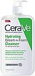 19 oz CeraVe Hydrating Cream-to-Foam Facial Cleanser